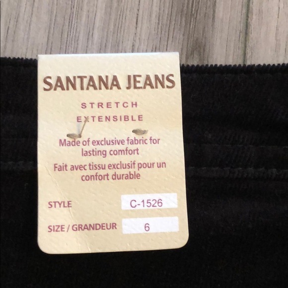 Santana Jeans Black corduroy skirt - Picture 4 of 4